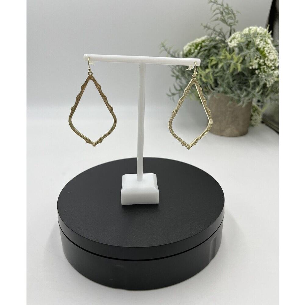 Kendra Scott Sophee Earrings‎ In 14K Gold Plated Authentic Dangle Frame